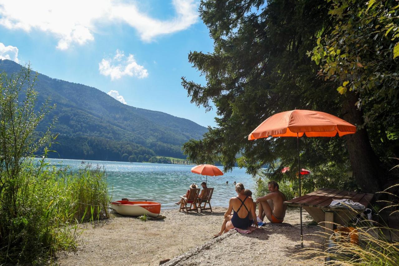 Hotel Haus Bergblick Fuschl am See Exterior foto